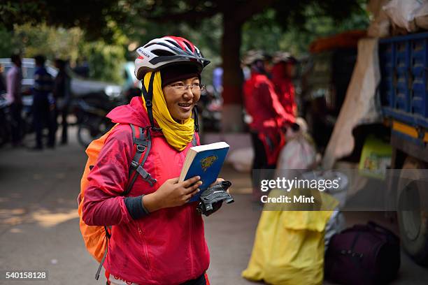 Kung Fu nuns all set for their cycle tour from Kathmandu to New Delhi with message of women empowerment and raise awareness on environment protection...