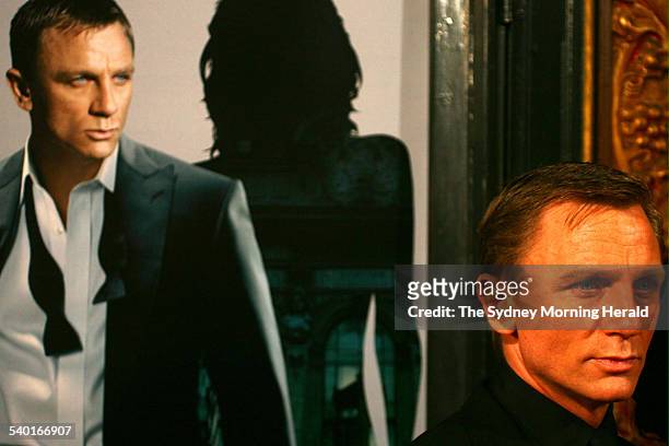 British actor Daniel Craig arrives at the Australian premiere of the new James Bond movie Casino Royale, 4 December 2006. SMH NEWS Picture by NICK...
