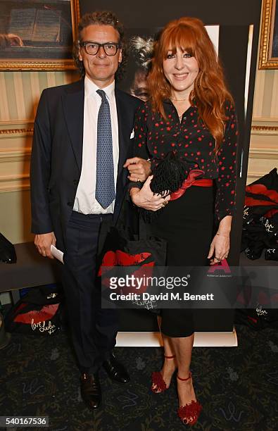 George Waud and Charlotte Tilbury attend the "People, Places & Things" Charity Gala in aid of Action On Addiction at Wyndhams Theatre on June 14,...