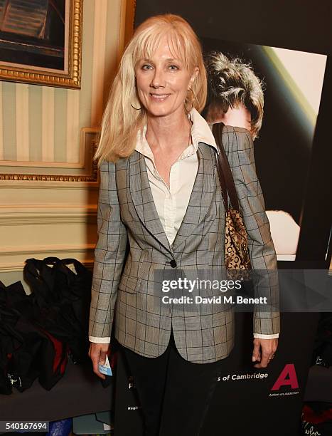 Joely Richardson attends the "People, Places & Things" Charity Gala in aid of Action On Addiction at Wyndhams Theatre on June 14, 2016 in London,...