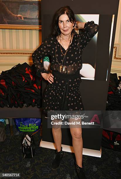 Annabel Brooks attends the "People, Places & Things" Charity Gala in aid of Action On Addiction at Wyndhams Theatre on June 14, 2016 in London,...