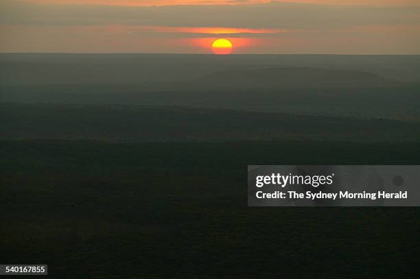 Aerial view of the Wongalara Station in Arnhem Land in the Northern Territory, which the Australian Wildlife Conservancy hopes to purchase and manage...