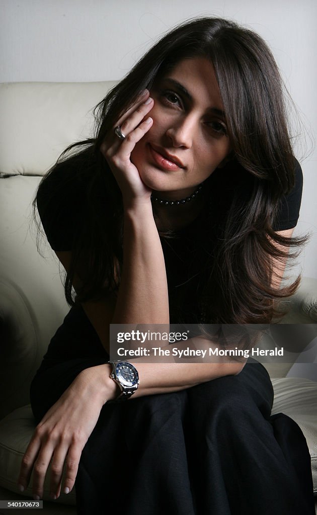 Italian actress Caterina Murino who plays Solange, one of James Bond's love inte