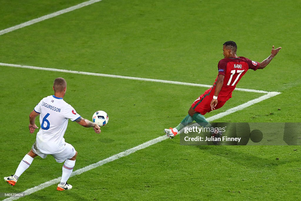 Portugal v Iceland - Group F: UEFA Euro 2016