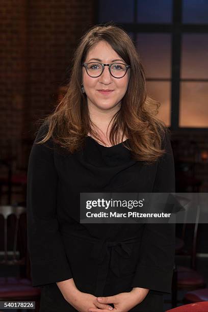 Author Deborah Feldman attends the 'Koelner Treff' TV Show at the WDR Studio on June 14, 2016 in Cologne, Germany.