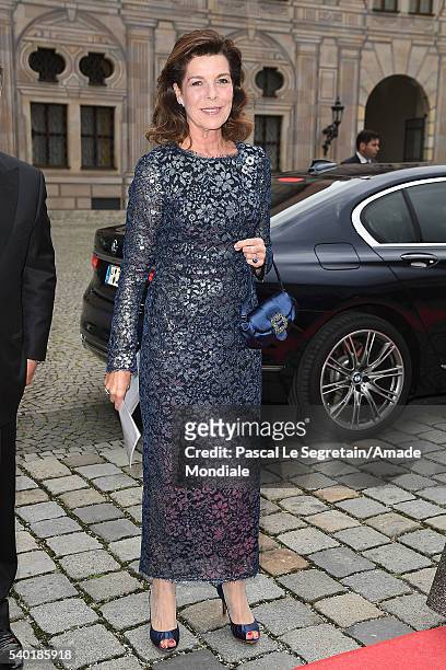 Princess Caroline of Hanover attends the AMADE Deutschland Charity dinner on June 14, 2016 in Munich, Germany.