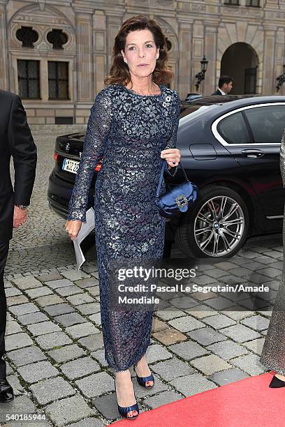 Princess Caroline of Hanover attends the AMADE Deutschland Charity dinner on June 14, 2016 in Munich, Germany.