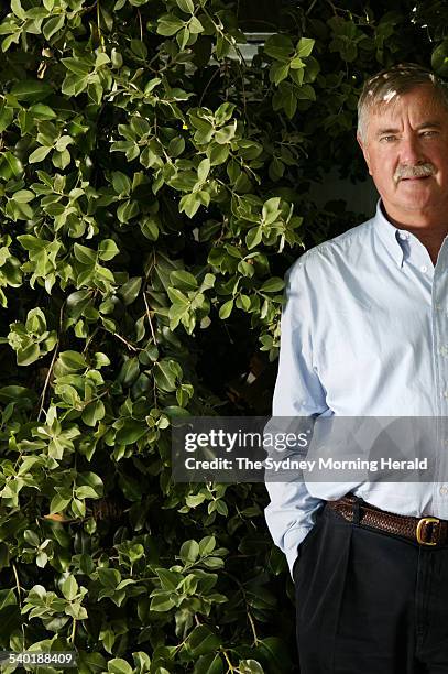 Winemaker and wine judge, Brian Croser, 8 February 2005. SMH Picture by QUENTIN JONES