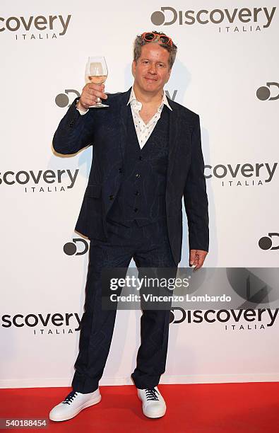 Ernst Knam attends the Discovery Networks Upfront on June 14, 2016 in Milan, Italy.