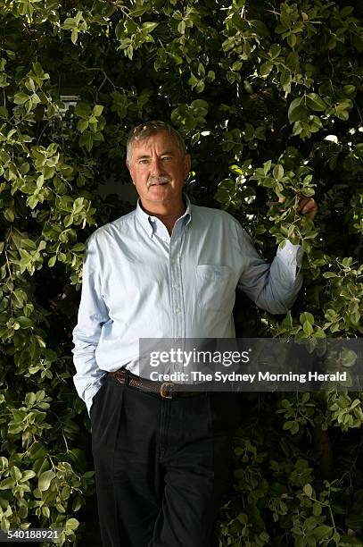 Winemaker and wine judge, Brian Croser, 8 February 2005. SMH Picture by QUENTIN JONES