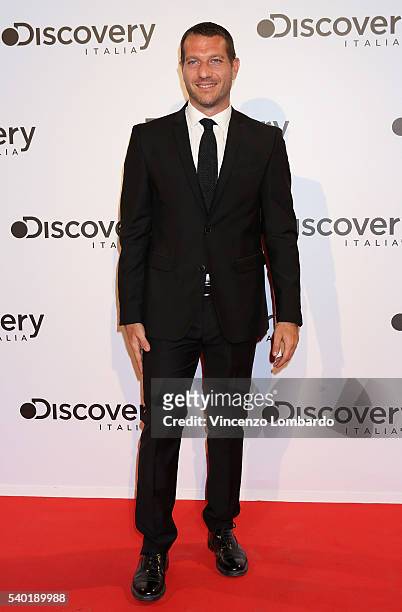 Daniele Piervincenzi attends the Discovery Networks Upfront on June 14, 2016 in Milan, Italy.