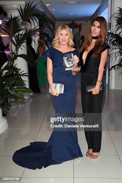 Ana Maria Folostina and Hofit Golan attend 62 Taormina Film Fest Gala Dinner - Day 4 on June 14, 2016 in Taormina, Italy.