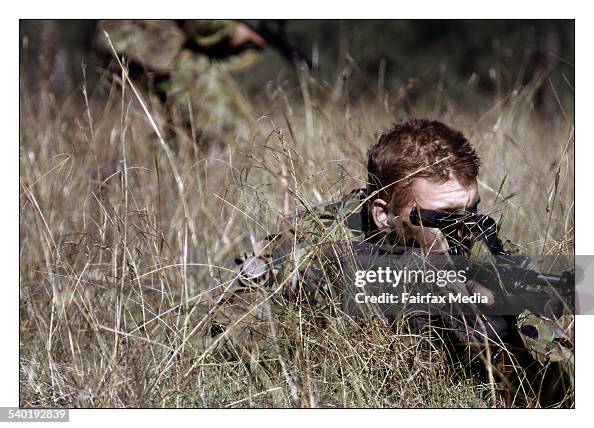An Australian Soldier training at Singleton army base NSW News Photo ...
