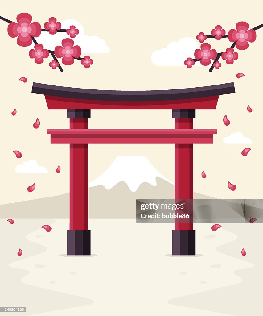 Japanese Torii Gate