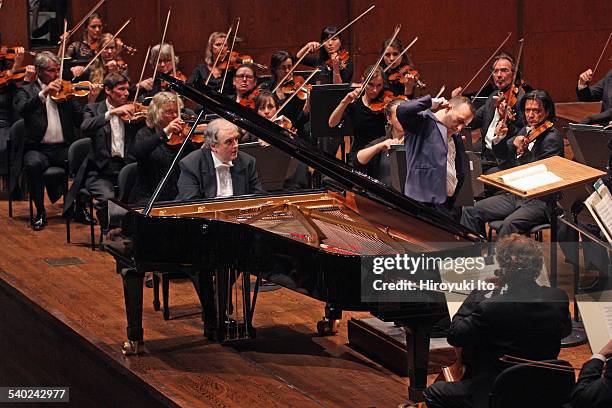 Rotterdam Philharmonic Orchestra performing at Avery Fisher Hall on Sunday afternoon, February 22, 2015.This image:Nicholas Angelich performing...