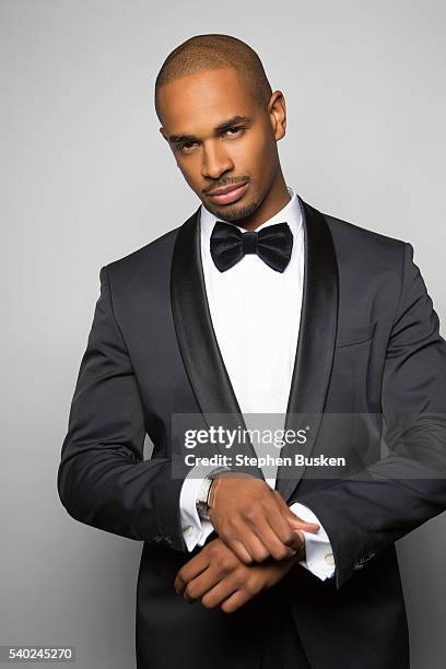 Actor Damon Wayans Jr. Is photographed for the Emmy Facebook Page on December 18, 2012 in Hollywood, California.