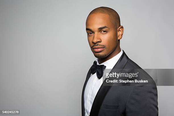 Actor Damon Wayans Jr. Is photographed for the Emmy Facebook Page on December 18, 2012 in Hollywood, California.