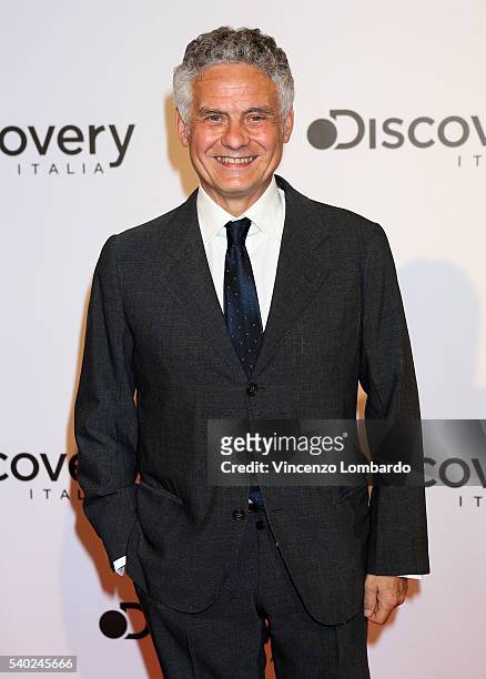 Vittorio Munari attends the Discovery Networks Upfront on June 14, 2016 in Milan, Italy.