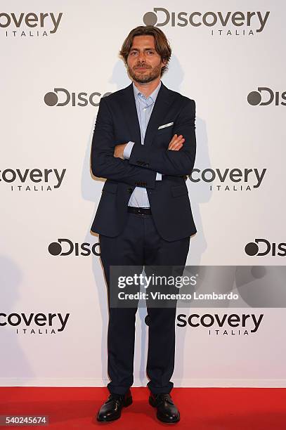Giuliano Baldessari attends the Discovery Networks Upfront on June 14, 2016 in Milan, Italy.