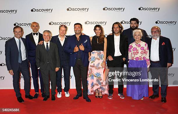 Enzo Miccio, Vittorio Munari, Ernst Knam, Max Giusti, Benedetta Parodi, Antonio Martino, Antonino Cannavacciuolo, Clelia D'onofrio and guests attend...