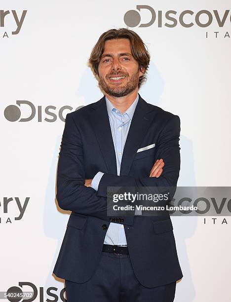 Giuliano Baldessari attends the Discovery Networks Upfront on June 14, 2016 in Milan, Italy.