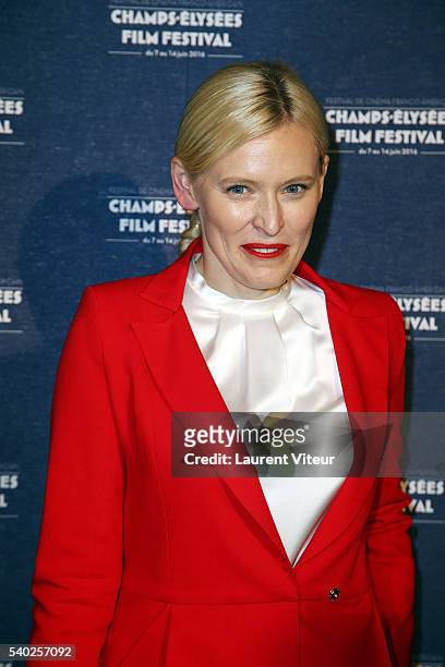 Anna Sherbinina attends the Closing Ceremony of 5th Champs Elysees Film Festival on June 14, 2016 in Paris, France.