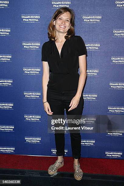 Marie Madinier attends the Closing Ceremony of 5th Champs Elysees Film Festival on June 14, 2016 in Paris, France.