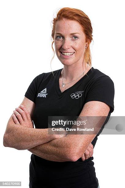 Emma Dyke of New Zealand poses for a portrait on March 11, 2016 in Cambridge, New Zealand. "