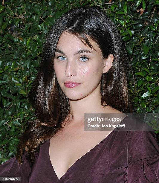 Actress Rainey Qualley arrives at Max Mara Celebrates Natalie Dormer-The 2016 Women In Film Max Mara Face Of The Future at Chateau Marmont on June...