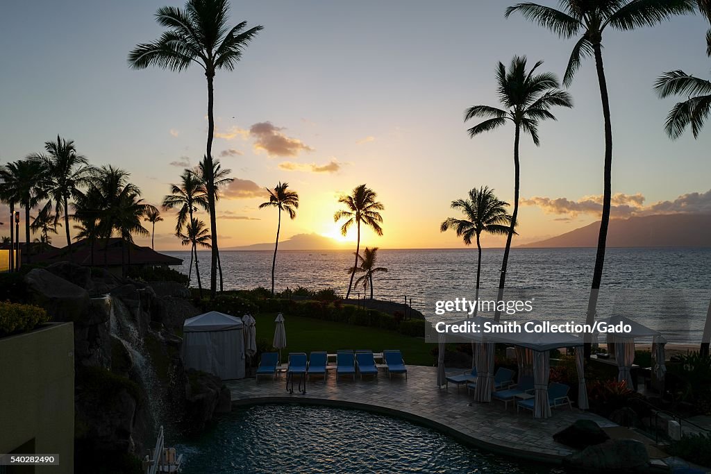 Sunset At Wailea