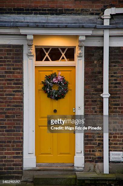 the advent wreath. - londres inglaterra stockfoto's en -beelden