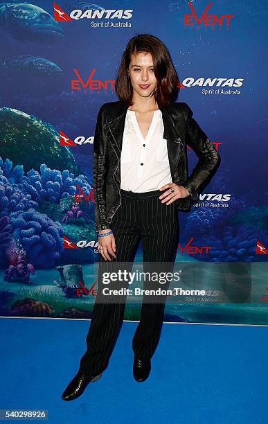 Pearl Herbert arrives ahead of the Finding Dory Australian Premiere at Event Cinemas George Street on June 15, 2016 in Sydney, Australia.