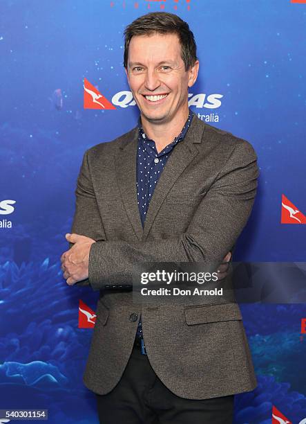 Rove McManus arrives ahead of the Finding Dory Australian Premiere at Event Cinemas George Street on June 15, 2016 in Sydney, Australia.