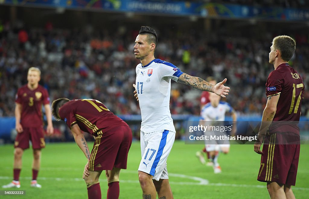 Russia v Slovakia - Group B: UEFA Euro 2016