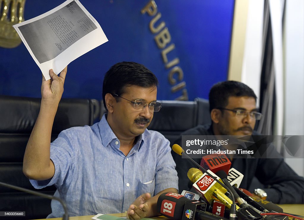 Delhi Chief Minister Arvind Kejriwal Press Conference On Parliamentary Secretaries Issues