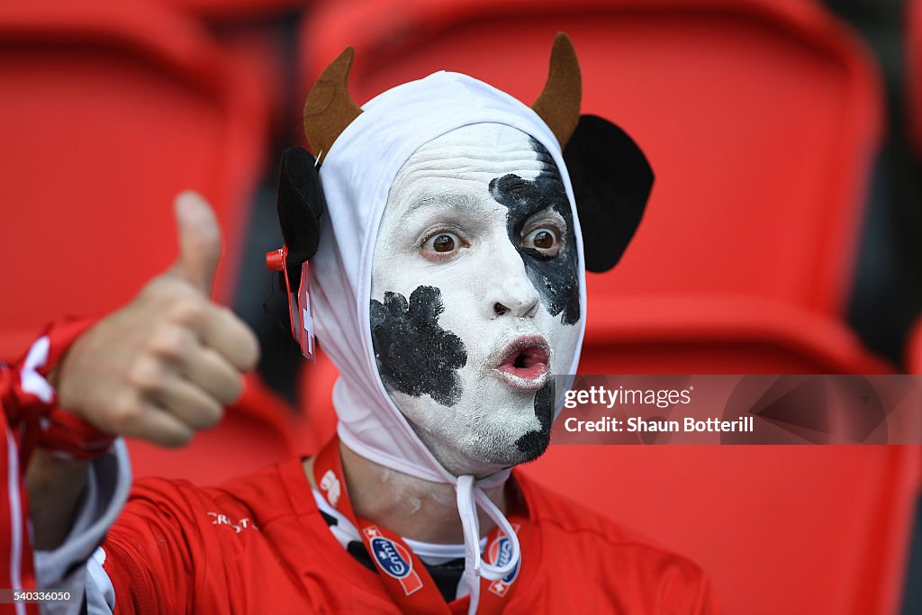 Romania v Switzerland - Group A: UEFA Euro 2016