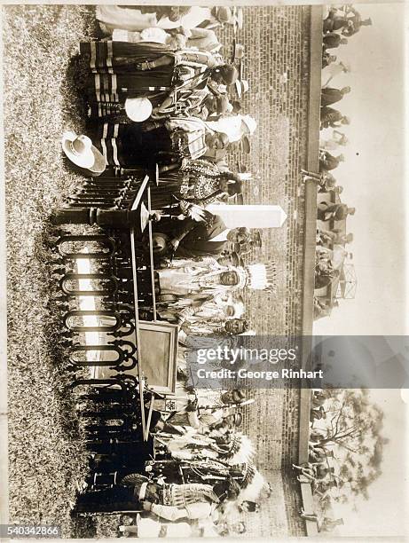 Charleston, SC- A group of Blackfeet braves and their squaws stopped off here on their homeward journey from Atlanta, where they had attended the...