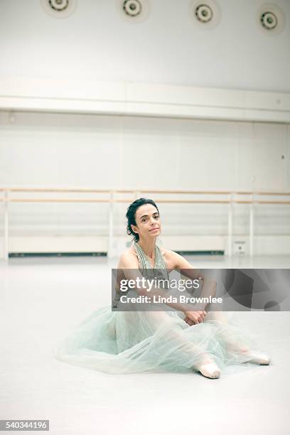 Prima ballerina Allessandra Ferri is photographed for Vogue on March 12, 2015 in London, England.