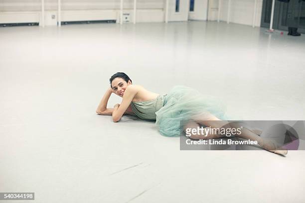 Prima ballerina Allessandra Ferri is photographed for Vogue on March 12, 2015 in London, England.