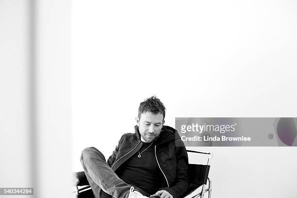 Singer and musician Damon Albarn is photographed for Mr Porter on March 5, 2014 in London, England.