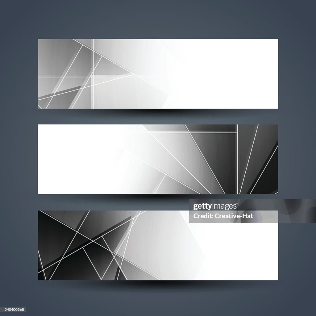 Beautiful Grey Color Header Designs High-Res Vector Graphic - Getty Images