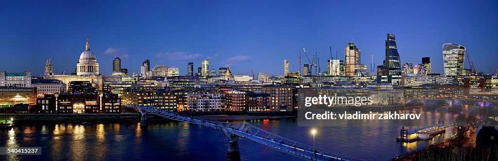 City of London skyline 2015