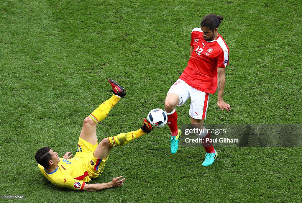 Romania v Switzerland - Group A: UEFA Euro 2016