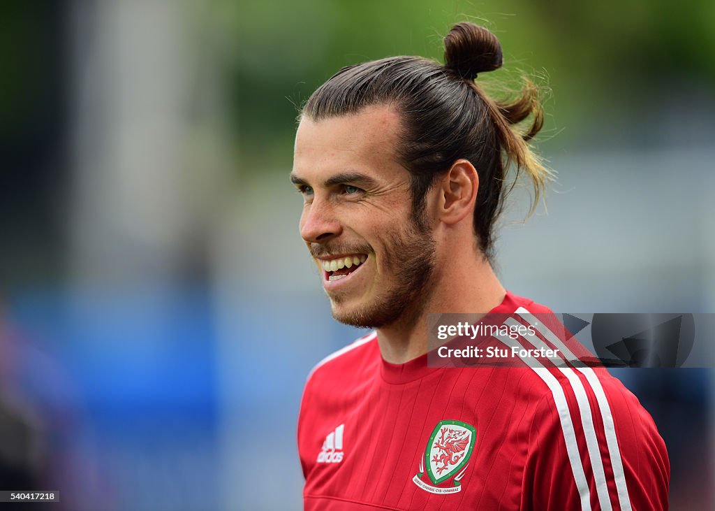 Wales Training Session and Press Conference