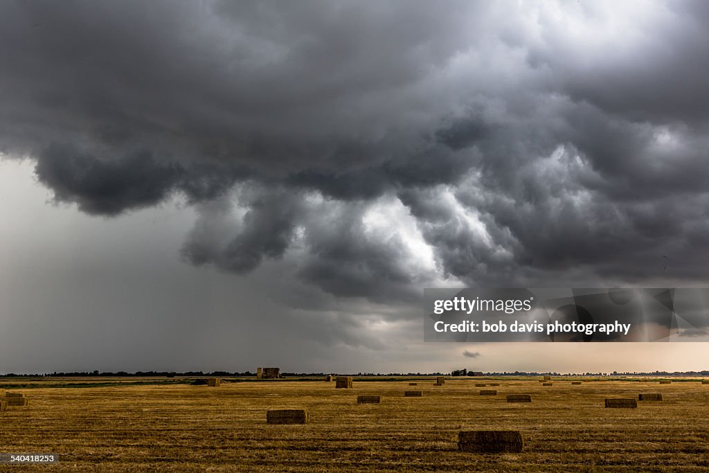 Storm after harvest
