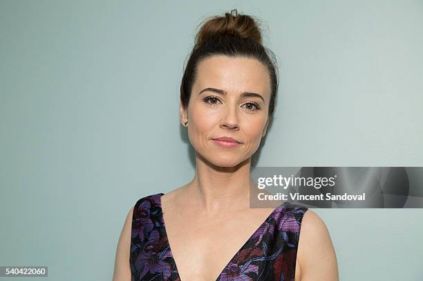 Actress Linda Cardellini attends SAG-AFTRA Foundation Conversations for "Bloodline" at SAG-AFTRA Foundation on June 14, 2016 in Los Angeles,...