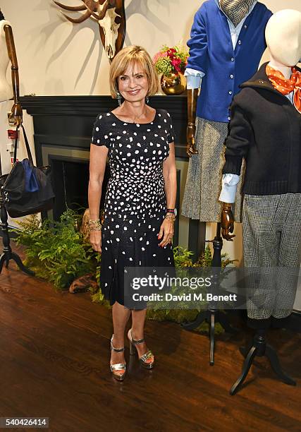 Countess Maya Von Schoenburg attends the launch of Stella Tennant and Isabella Cawdor's collection for Holland & Holland at their Bruton Street store...