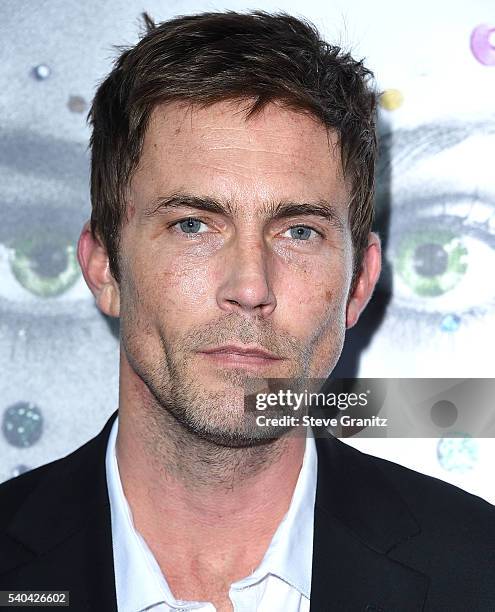 Desmond Harrington arrives at the Premiere Of Amazon's "The Neon Demon" at ArcLight Cinemas Cinerama Dome on June 14, 2016 in Hollywood, California.