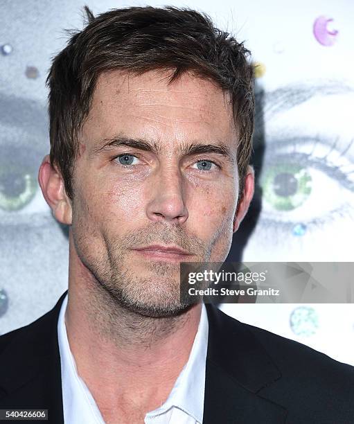 Desmond Harrington arrives at the Premiere Of Amazon's "The Neon Demon" at ArcLight Cinemas Cinerama Dome on June 14, 2016 in Hollywood, California.
