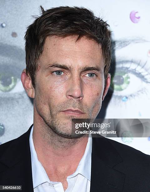 Desmond Harrington arrives at the Premiere Of Amazon's "The Neon Demon" at ArcLight Cinemas Cinerama Dome on June 14, 2016 in Hollywood, California.